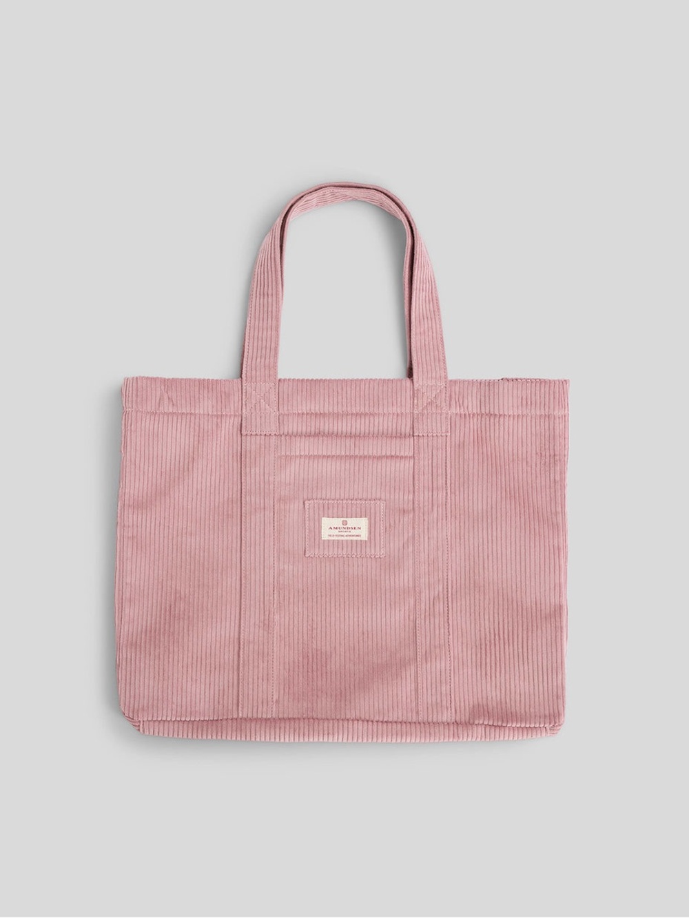 NWT Amundsen Sports Corduroy Tote Bag in Blush Pink with Top Handles